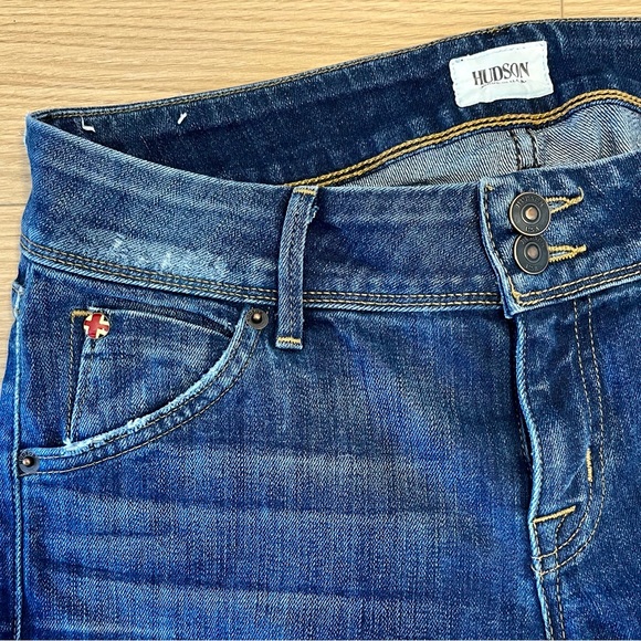 HUDSON Signature Jeans - Beth Mid-Rise Baby Bootcut - Women's Size 27 - Picture 3 of 7
